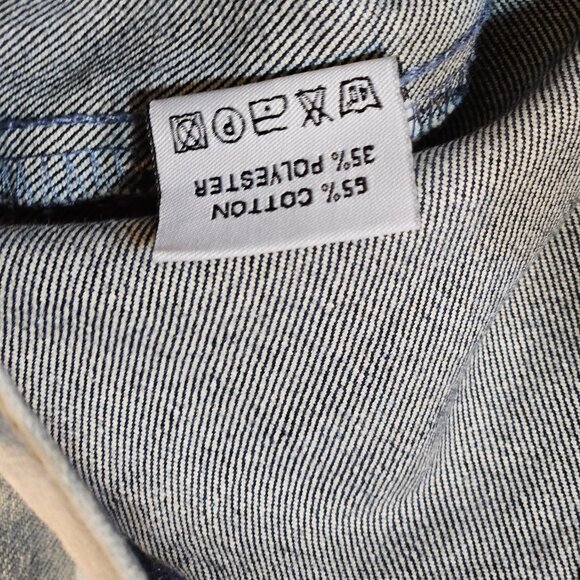 Puzzle Jeans Wear Jean Jacket -- ITEM #2248 - Picture 7 of 8